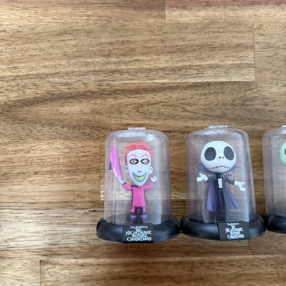 Nightmare Before Christmas Domez Set Of 3 Figures Jack Skellington, Lock - Picture 2 of 10